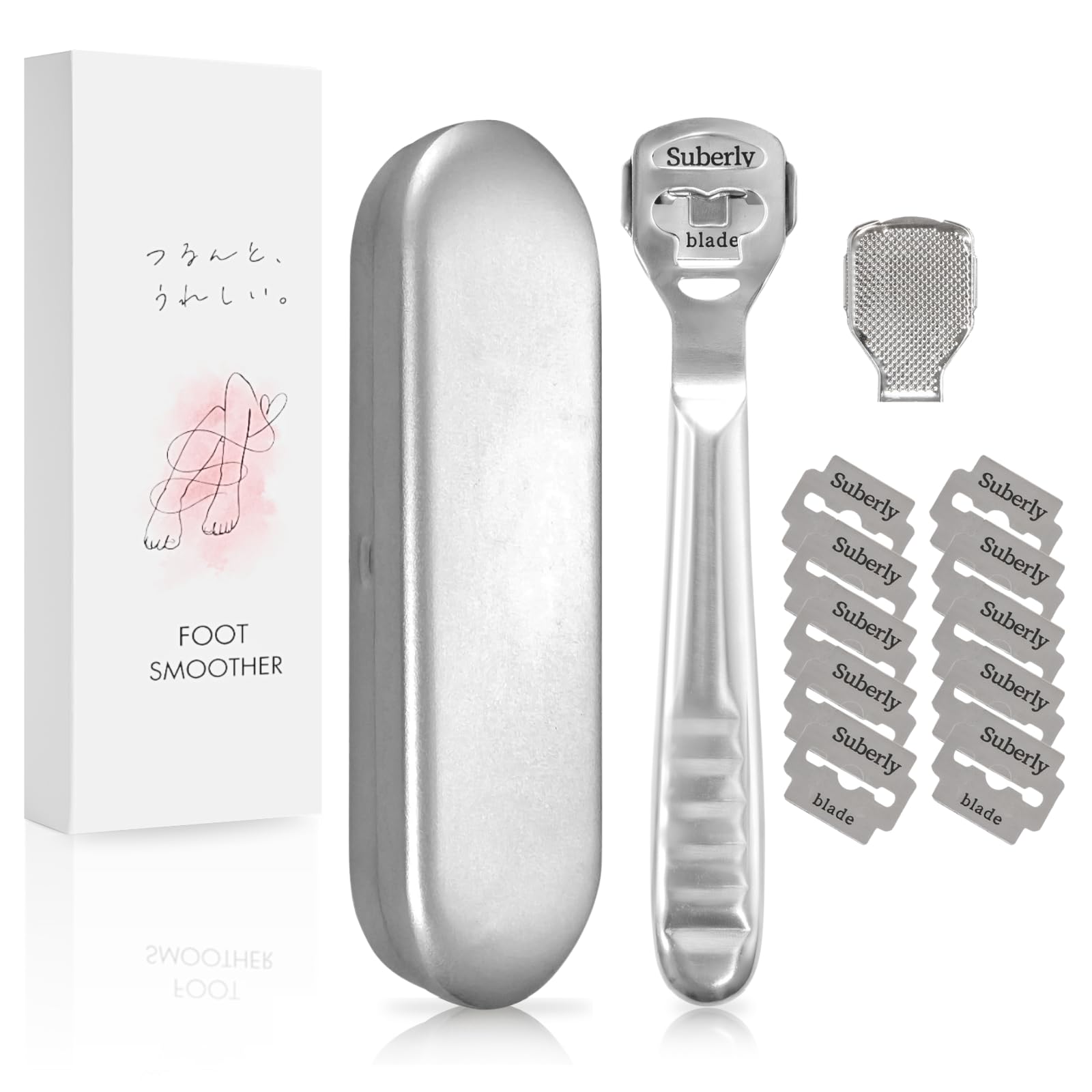 Amazon | 【硬い角質を削り取ってなめらか素足へ】角質削り 魚の目